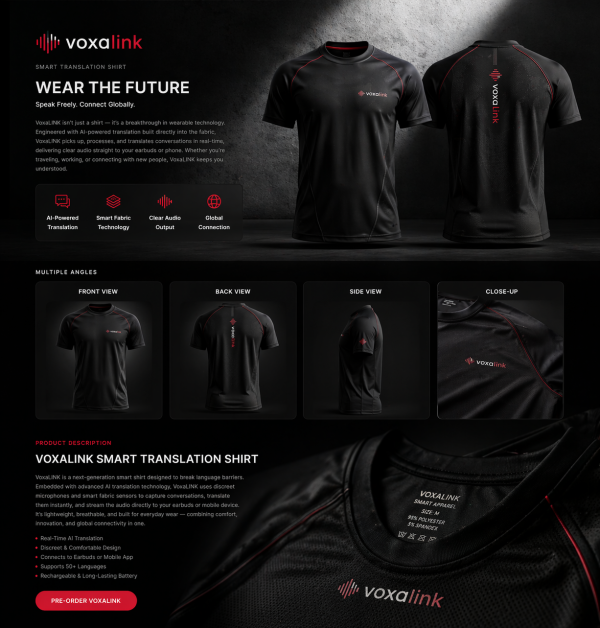 VoxaLink T-shirt